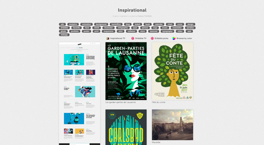 Page d'accueil du site inspirational.fr